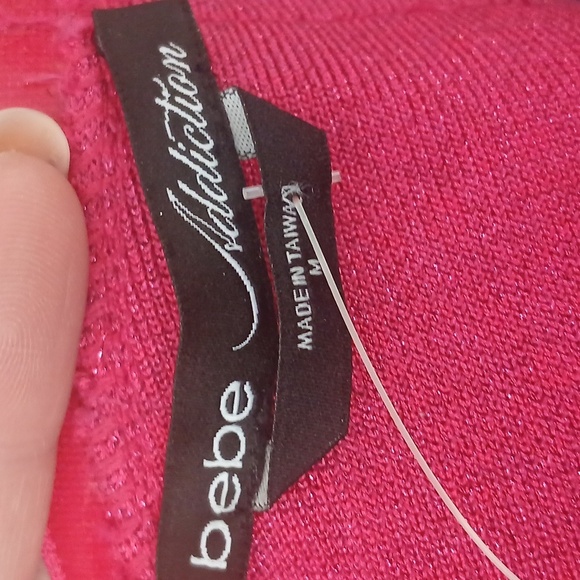 Strapless Pink Dress Bebe - Picture 11 of 12